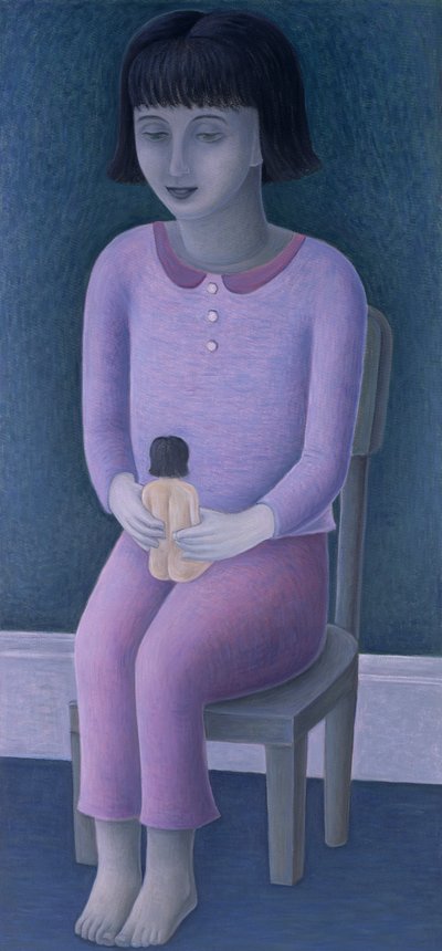 Meisje en Pop, 2003 door Ruth Addinall